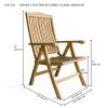 KATANA 5-POSITION RECLINING FOLDING ARMCHAIR