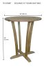 DESCANSO 35″ ROUND BAR TABLE
