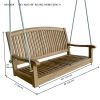 DEL-AMO 48″ ROUND SWING BENCH