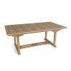 VALENCIA 117″ RECTANGULAR DOUBLE EXTENSION TABLE