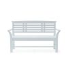 SAKURA 2-SEATER BENCH IN WHITE