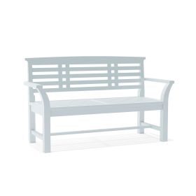 SAKURA 2-SEATER BENCH IN WHITE