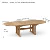 Sahara 106" Double Ext. Table