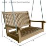 Del-Amo Straight Swing Bench