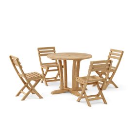 Alabama 5-Pieces Bistro Set (Option: Descanso)