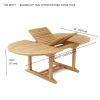 Bahama Oval Extension Table