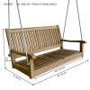Del-Amo Straight Swing Bench